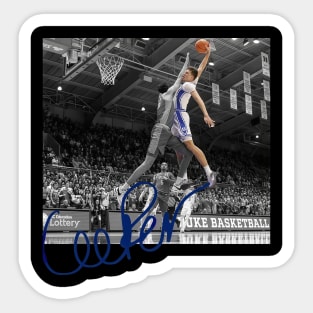 Cooper Flagg Slam Dunk March Madness Duke Basketball Sticker